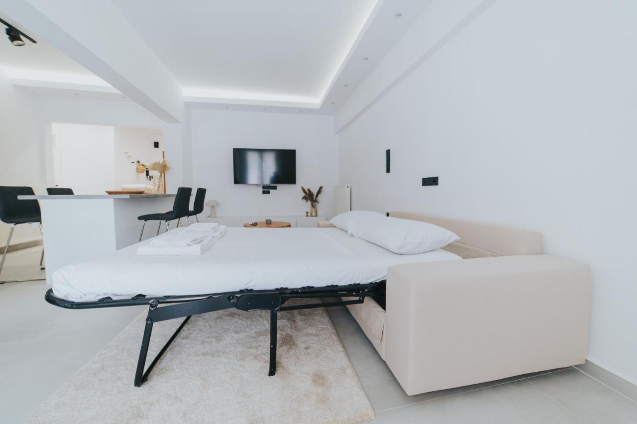 Luxury And Spacius Apartment Tesalonika Bagian luar foto